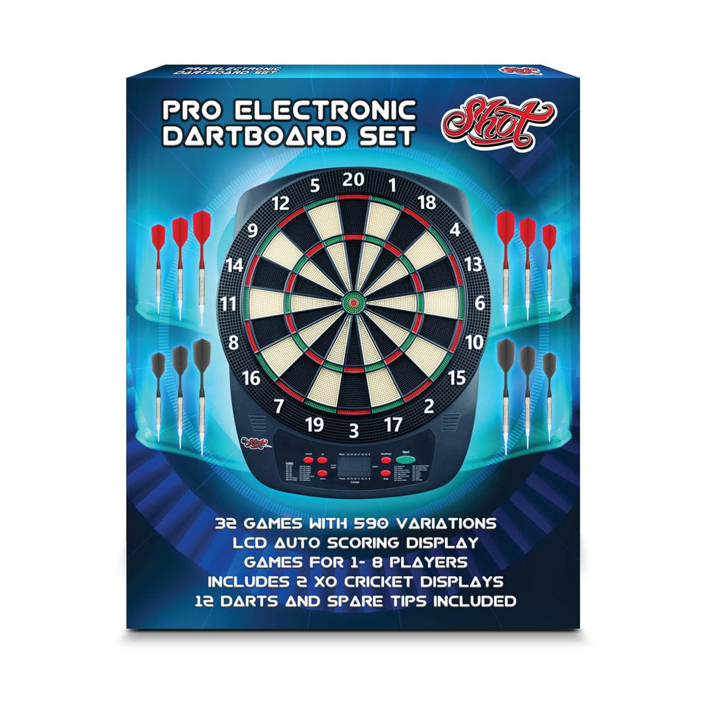 Buy Pro Electronic Dart Board Set Online Shot Darts New Zealand