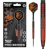 Pro Series Bradley Brooks Steel Tip Dart Set-90% Tungsten Barrels