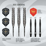 Alchemy Runstel Steel Tip Dart Set-90% Tungsten Barrels