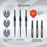 Birds of Prey Kite Steel Tip Dart Set-80% Tungsten Barrels