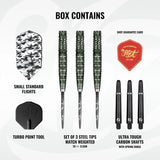 Camo Ghillie Turbo Point - 90% Steel Tip Darts