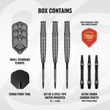 Goths Wulfaz Steel Tip Dart Set-90% Tungsten Barrels