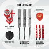 Michael Smith Series II Steel Tip Dart Set-90% Tungsten Barrels
