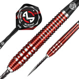 Shot Collab Charlie Murphy Steel Tip Dart Set-90% Tungsten Barrels
