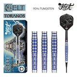 Celt Toranos Soft Tip Dart Set-90% Tungsten Barrels