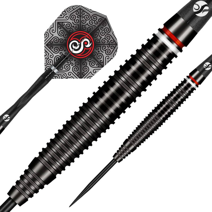 Pro Series Carl Sneyd Steel Tip Dart Set-90% Tungsten Barrels