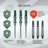Celt Druid Steel Tip Dart Set-90% Tungsten Barrels