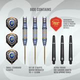 Future Knights Darkstar Steel Tip Dart Set-90% Tungsten Barrels