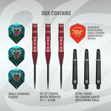 Future Knights Dreadheart Steel Tip Dart Set-90% Tungsten Barrels