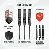 Gnarly Smasha Turbo Point - 90% Steel Tip Darts