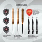 Pro Series Jake Womack Steel Tip Dart Set-90% Tungsten Barrels