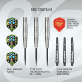 Badlands Krush Steel Tip Dart Set 90% Tungsten Barrels