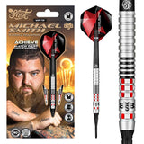 Michael Smith Achieve Soft Tip Dart Set-90% Tungsten Barrels