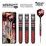 Shot Michael Smith Defiant Steel Tip Dart Set-90% Tungsten Barrels