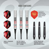 Michael Smith Achieve Soft Tip Dart Set-90% Tungsten Barrels