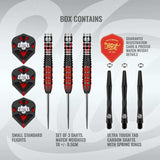 Michael Smith Tenacious Steel Tip Dart Set-90% Tungsten Barrels