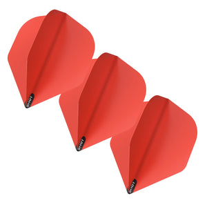 Darts Flight Set-Red Standard 