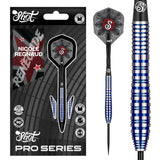 Pro Series Nicole Regnaud Steel Tip Dart Set-90% Tungsten Barrels