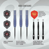 Pro Series Nicole Regnaud Steel Tip Dart Set-90% Tungsten Barrels