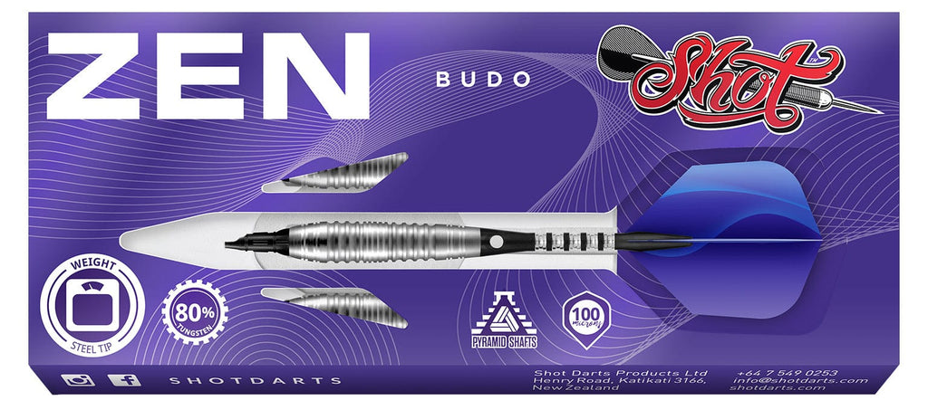 Zen Budo Soft Tip Dart Set-80%-Tungsten-18gm