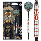 Roman Empire Juno Soft Tip Dart Set-90% Tungsten Barrels