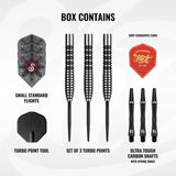 Pro Series Raymond Smith Guru Turbo Point - 90% Steel Tip Darts