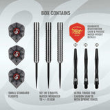 Shot Pro Series-Raymond Smith Steel Tip Dart Set-90% Tungsten Barrels