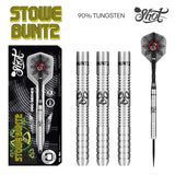 Shot Pro Series-Stowe Buntz Steel Tip Dart Set-90% Tungsten Barrels