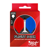 Flight Deck-One Piece Dart Flight and Shaft System-Tricolor