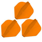 Shot Airfoil Molded Flight Set-Orange Standard