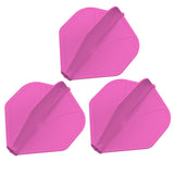 Shot Airfoil Molded Flight Set-Pink Standard
