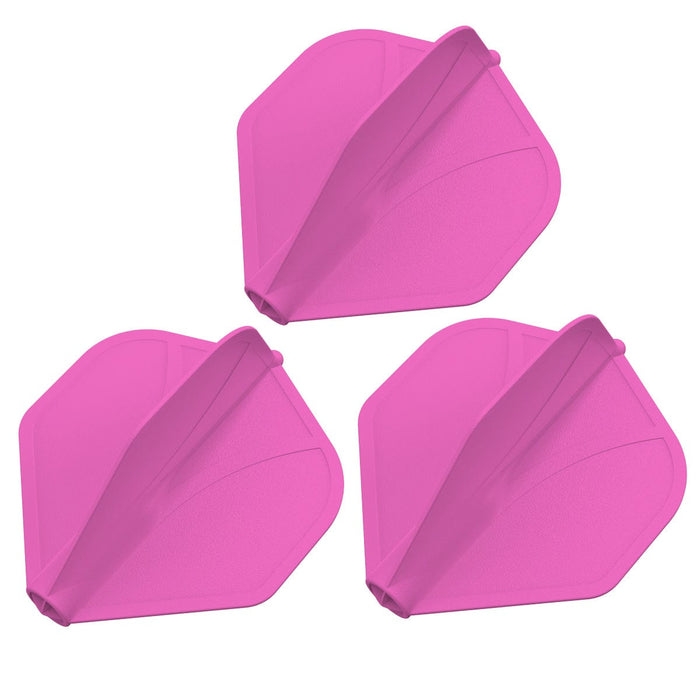 Shot Airfoil Molded Flight Set-Pink Standard