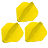 Shot Airfoil Molded Flight Set-Yellow Standard
