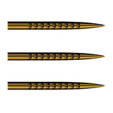 Badlands Tracks Steel Tip Dart Points Gold Ti