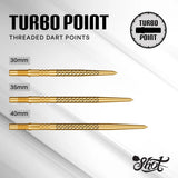 Kapene Gold Ti Steel Tip Turbo Points
