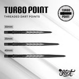 Tribal Weapon Steel Tip Turbo Point - Black