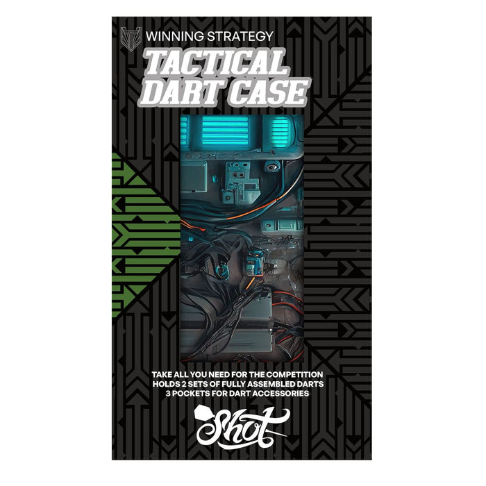 AI Cyberpunk Tactical Darts Case-Two Set Dart Wallet