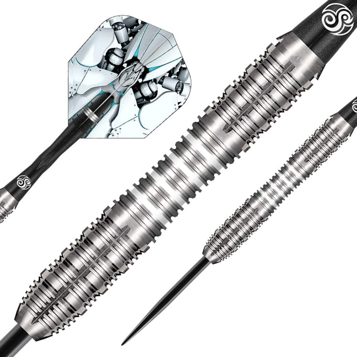 AI Scorpula Steel Tip Dart Set-90% Tungsten Barrels