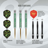 Pro Series-Stowe Buntz 2 Steel Tip Dart Set-90% Tungsten Barrels