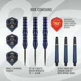 Tribal Weapon Java Steel Tip Dart Set-90% Tungsten Barrels