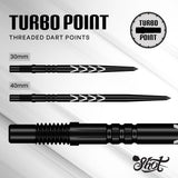 Michael Smith Turbo Steel Tip Dart Points