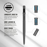 Kapene Gold Ti Steel Tip Turbo Points