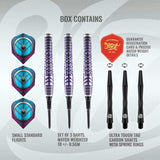 Viking Shield-Maiden Soft Tip Dart Set-90% Tungsten Barrels