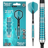 Zen Jutsu 2.0 Soft Tip Dart Set-80% Tungsten Barrels