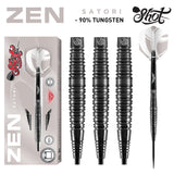 Zen Satori Steel Tip Dart Set-90% Tungsten - Shot Darts New Zealand
