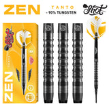 Zen Tanto Soft Tip Dart Set-90% Tungsten - Shot Darts New Zealand