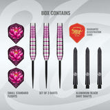 Zen Juji Steel Tip Dart Set-80% Tungsten Barrels