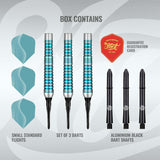 Zen Jutsu 2.0 Soft Tip Dart Set-80% Tungsten Barrels