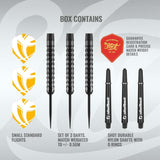 Zen Tanto Steel Tip Dart Set-90% Tungsten Barrels