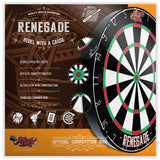 Renegade Bristle Dartboard - Shot Darts New Zealand